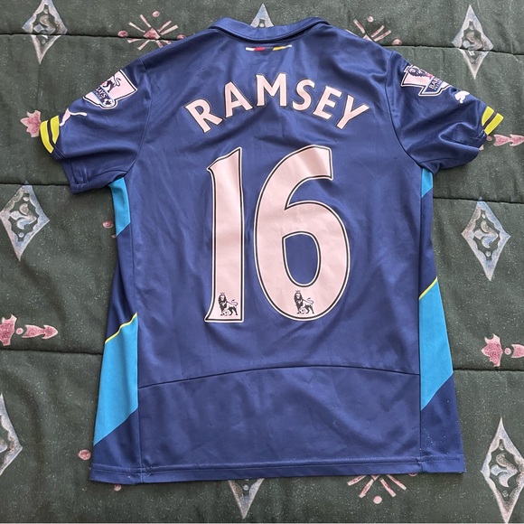 Arsenal 2014 2015 away third shirt youth XL #16 Ramsey - Picture 2 of 9